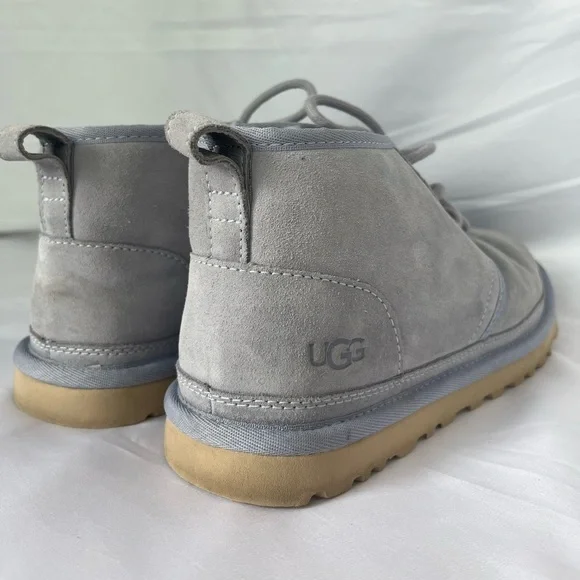 Grey UGG lace up ankle boots - Picture 5 of 8